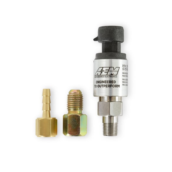 30-2130-75 - AEM 5 BAR Stainless Steel MAP Sensor Kit Image