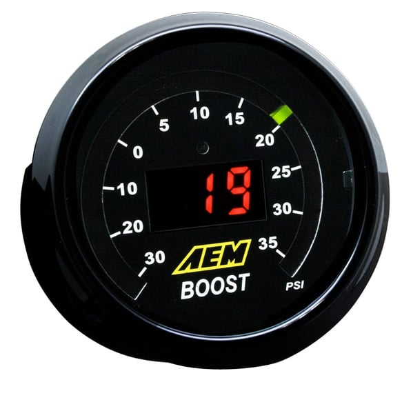 30-4406 - AEM Classic Boost Display Gauge Kit Image