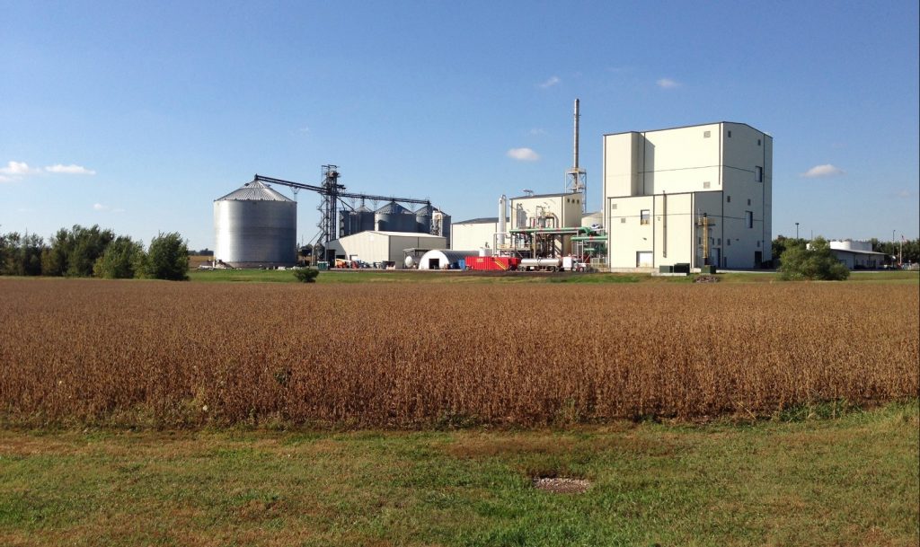 Gevo renewable fuel and chemical plant in Luverne