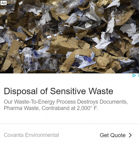 Covanta medical waste